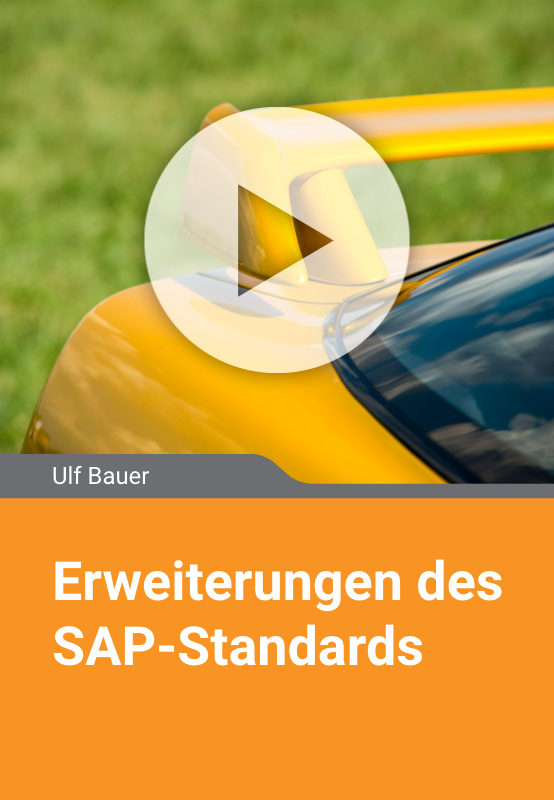 Erweiterungen des SAP-Standards
